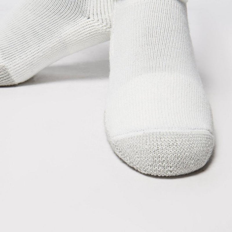 thorlos mens Max Cushion Rolltop tennis socks, White, Medium US - Image 3